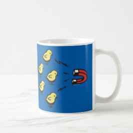 FUNNY CHICK MAGNET-MOK KOFFIEMOK