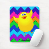 Funny chick, mousepad muismat (Met muis)