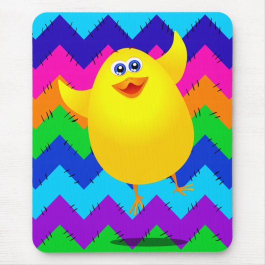 Funny chick, mousepad muismat (Voorkant)