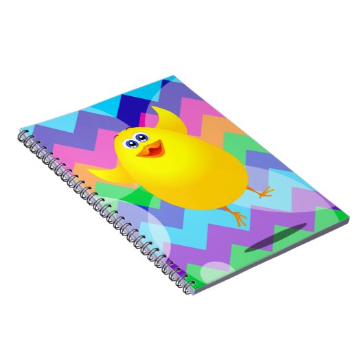 Funny chick, notitieboek (Rechterzijde)