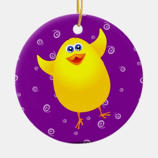 Funny chick, ornament (Voorkant)