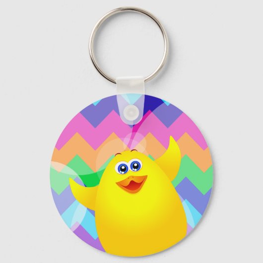 Funny chick, sleutelhanger (Voorkant)