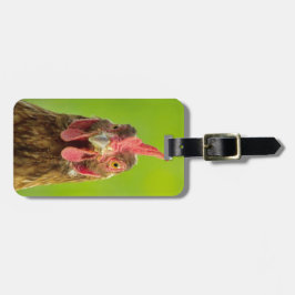 Funny Chicken - Address Bagagelabel