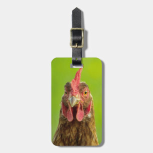 Funny Chicken - Address Bagagelabel