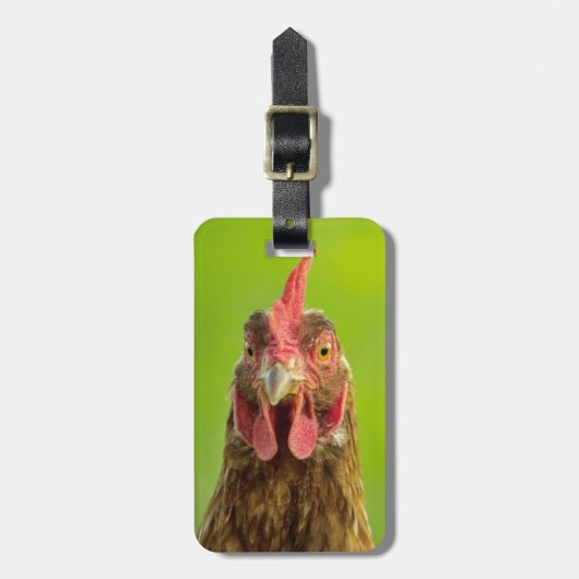 Funny Chicken - Address Bagagelabel (Voorkant verticaal)