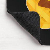 Funny Chicken &amp; Waffles Matching Halloween Cos Muismat (Hoek)