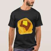 Funny Chicken & Waffles Matching Halloween Cos T-shirt (Voorkant)