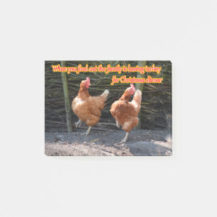 Funny Chicken and Rooster Memories with Funny Afbe Post-it® Notes