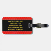 Funny Chicken Bagagelabel (Achterkant horizontaal)