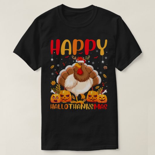 Funny Chicken Bird Lover Happy Chicken HelloBedank T-shirt (Design voorkant)