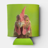 Funny Chicken Boerderij Animal Blikjeskoeler (Achterkant)