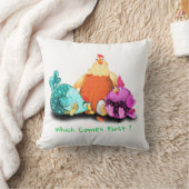 Funny Chicken Boerderij Sierkussen - aangepaste te (Deken)