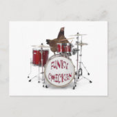 Funny Chicken Briefkaart (Voorkant)