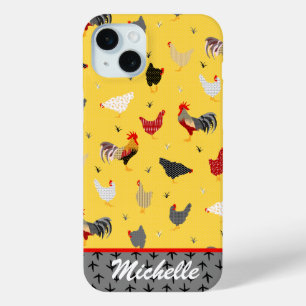 Funny Chicken iPhone 15 Mini Hoesje