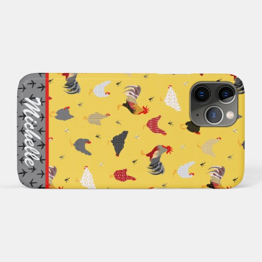 Funny Chicken Case-Mate iPhone Case (Achterkant (horizontaal))