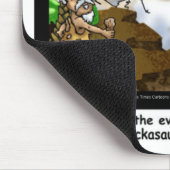 Funny Chicken (Chickasaurus) T - shirts Mokken Kaa Muismat (Hoek)