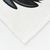 Funny Chicken Christmas Tree Lights Santa Hat Xmas Fleece Deken (Hoek)