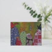 Funny Chicken Collection Briefkaart (Staand voorkant)