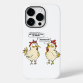 FUNNY CHICKEN CONVERSATION Case-Mate iPhone CASE (Achterkant)