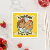 Funny Chicken Egg Logo Servet (Insitu)