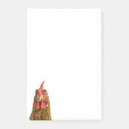 Funny Chicken Face Post-it® Notes