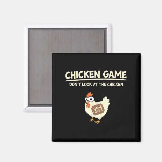 Funny Chicken Game Design Ltd Uni Chicken Game_ Do Magneet (Voorkant / Achterkant)