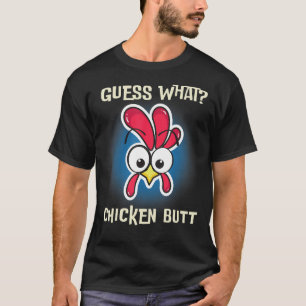 Funny Chicken Gezegde Raad wat het Boerderij is T-shirt