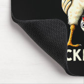 Funny Chicken Graphic Tee Men Women Kids Chicken B Muismat (Hoek)