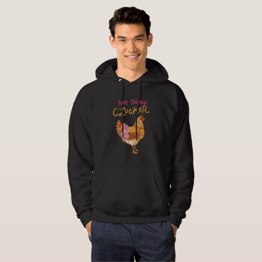 Funny Chicken Hoodie (Voorkant volledig)