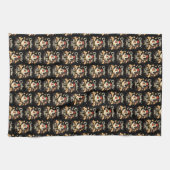 Funny Chicken Humor Rustic Boerderij Life Sierkuss Theedoek (Horizontaal)