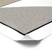 Funny Chicken legt uit waarom het de weg oversteek Poster (Hoek)