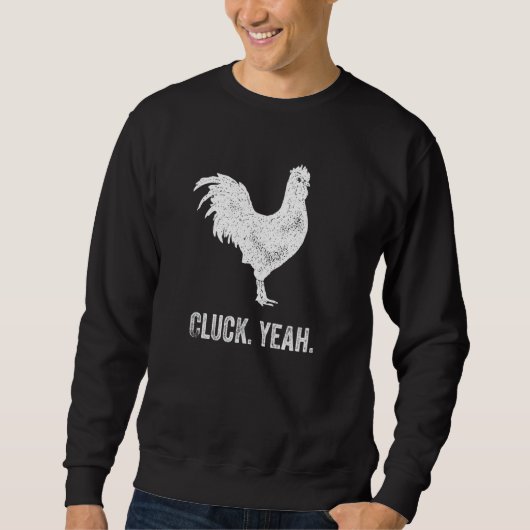 Funny Chicken Lover Farming Farmer Rooster Trui (Voorkant)