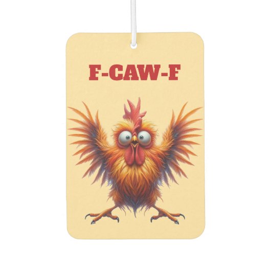 Funny Chicken Luchtverfrisser (Voorkant)
