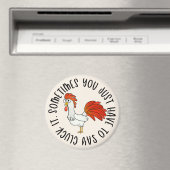Funny Chicken Magneet (Insitu (Vaatwasser))