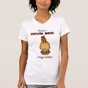 Funny Chicken Mama Humor T-Shirt