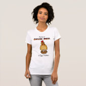 Funny Chicken Mama Humor T-Shirt (Voorkant volledig)