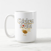 Funny Chicken Mama Koffiemok (Links)