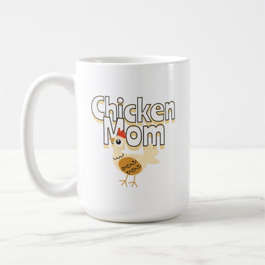 Funny Chicken Mama Koffiemok (Links)