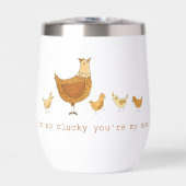 Funny Chicken Moederdag Gift (Voorkant)