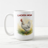 Funny Chicken Mom Farm  Koffiemok (Links)