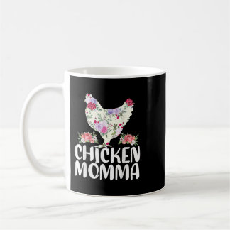 Funny Chicken Momma Shirt for Women Moederdag Koffiemok
