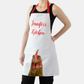Funny Chicken Name All-Over Print Apron Schort (Insitu)