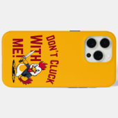Funny Chicken - Niet met mij klokken Case-Mate iPhone Case (Achterkant (horizontaal))