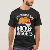 Funny Chicken Nugget Design for Men Women Kinder N T-shirt (Voorkant)
