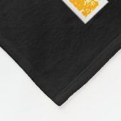 Funny Chicken Nugget Fast Food Costume  Fleece Deken (Hoek)