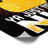 Funny Chicken Nugget Fast Food Costume  Poster (Hoek)