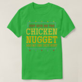 Funny Chicken Nugget Humor Thanksgiving Day T-shirt (Design voorkant)