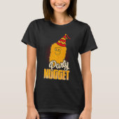 Funny Chicken Nugget T Fast Food Costume T-shirt (Voorkant)
