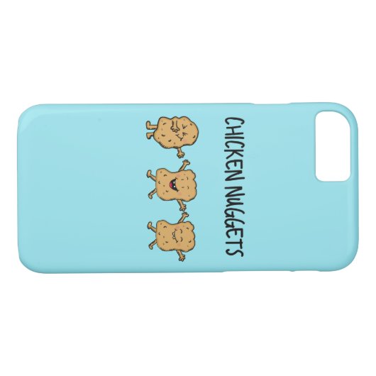 Funny Chicken Nuggets Case-Mate iPhone Case (Achterkant (Horizontaal))