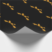 Funny Chicken Nuggets Dino Food Dinosaur Lover Cadeaupapier (Hoek)